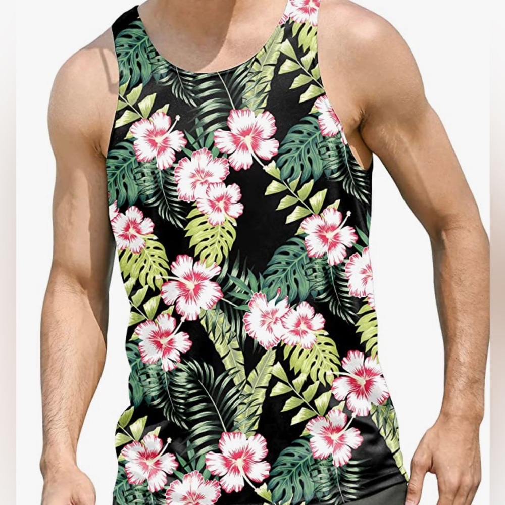 H&M tropical tank top